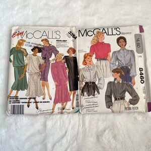 2 McCall's Sewing Patterns